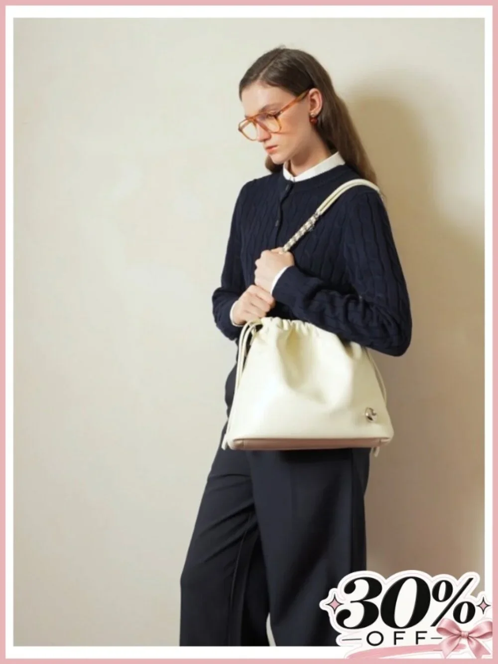 Genuine Leather Hobo Bag Bucket Crossbody Shoulder Bag Large